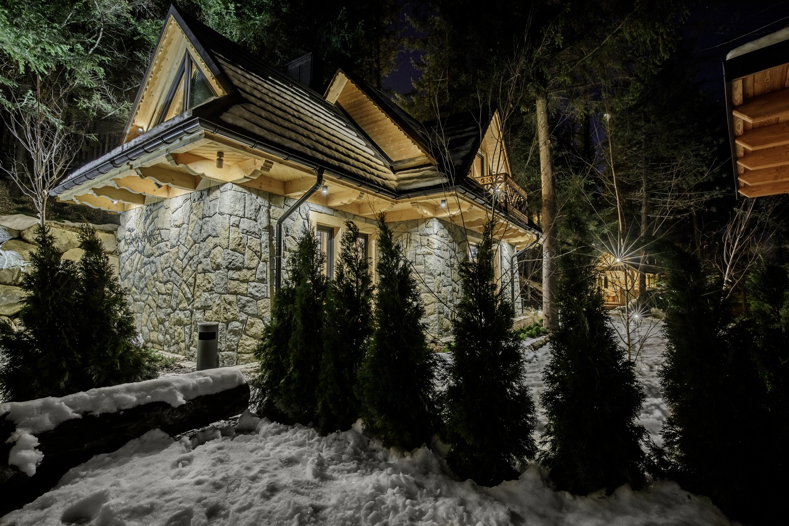 widok na tatry i Giewont z Willa Pitoniówka